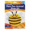 Creativity Street Pom Pon Animal Plate Kit, Bee, 9'' x 8.5'' x 1'', 6PK PAC5713 - alternate 4